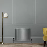 Milano Windsor Horizontal Traditional Column Radiator 3 Column 500mm x 785mm Shale