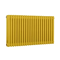 Milano Windsor Horizontal Traditional Column Radiator 3 Column 500mm x 1010mm Dandelion Yellow