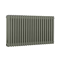 Milano Windsor Horizontal Traditional Column Radiator 3 Column 500mm x 1010mm Sage Leaf Green