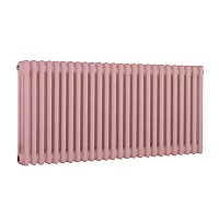 Milano Windsor Horizontal Traditional Column Radiator 3 Column 500mm x 1190mm Camellia Pink