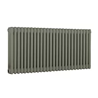 Milano Windsor Horizontal Traditional Column Radiator 3 Column 500mm x 1190mm Sage Leaf Green