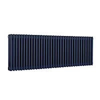 Milano Windsor Horizontal Traditional Column Radiator 3 Column 500mm x 1595mm Deep Sea Blue