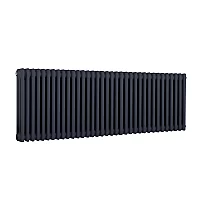 Milano Windsor Horizontal Traditional Column Radiator 3 Column 500mm x 1595mm Regal Blue