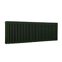 Milano Windsor Horizontal Traditional Column Radiator 3 Column 500mm x 1595mm Evergreen