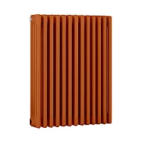 Milano Windsor Horizontal Traditional Column Radiator 4 Column 750mm x 605mm Sunset Orange