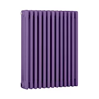 Milano Windsor Horizontal Traditional Column Radiator 4 Column 750mm x 605mm Lush Purple