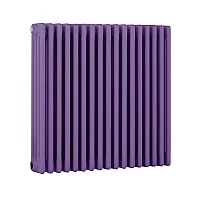 Milano Windsor Horizontal Traditional Column Radiator 4 Column 750mm x 785mm Lush Purple