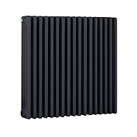 Milano Windsor Horizontal Traditional Column Radiator 4 Column 750mm x 785mm Regal Blue