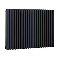 Milano Windsor Horizontal Traditional Column Radiator 4 Column 750mm x 1010mm Regal Blue