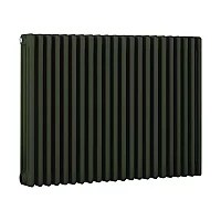 Milano Windsor Horizontal Traditional Column Radiator 4 Column 750mm x 1010mm Evergreen