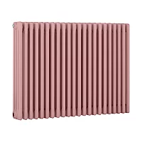 Milano Windsor Horizontal Traditional Column Radiator 4 Column 750mm x 1010mm Camellia Pink