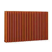 Milano Windsor Horizontal Traditional Column Radiator 4 Column 750mm x 1190mm Sunset Orange