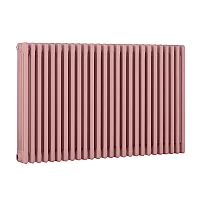 Milano Windsor Horizontal Traditional Column Radiator 4 Column 750mm x 1190mm Camellia Pink