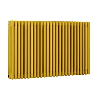 Milano Windsor Horizontal Traditional Column Radiator 4 Column 750mm x 1190mm Dandelion Yellow