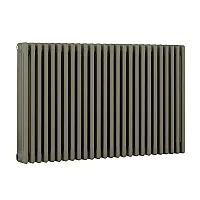 Milano Windsor Horizontal Traditional Column Radiator 4 Column 750mm x 1190mm Sage Leaf Green