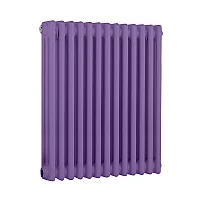 Milano Windsor Horizontal Traditional Column Radiator 3 Column 750mm x 605mm Lush Purple