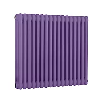 Milano Windsor Horizontal Traditional Column Radiator 3 Column 750mm x 785mm Lush Purple