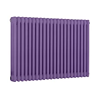 Milano Windsor Horizontal Traditional Column Radiator 3 Column 750mm x 1010mm Lush Purple