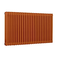Milano Windsor Horizontal Traditional Column Radiator 3 Column 750mm x 1190mm Sunset Orange