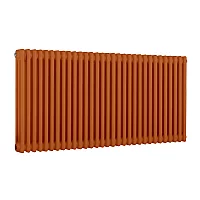 Milano Windsor Horizontal Traditional Column Radiator 3 Column 750mm x 1415mm Sunset Orange