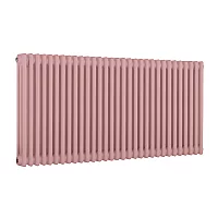 Milano Windsor Horizontal Traditional Column Radiator 3 Column 750mm x 1415mm Camellia Pink