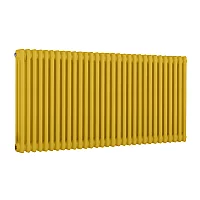 Milano Windsor Horizontal Traditional Column Radiator 3 Column 750mm x 1415mm Dandelion Yellow