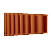 Milano Windsor Horizontal Traditional Column Radiator 3 Column 750mm x 1595mm Sunset Orange