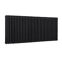 Milano Windsor Horizontal Traditional Column Radiator 3 Column 750mm x 1595mm Carbon Grey