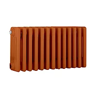 Milano Windsor Horizontal Traditional Column Radiator 4 Column 300mm x 605mm Sunset Orange