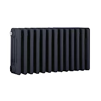 Milano Windsor Horizontal Traditional Column Radiator 4 Column 300mm x 605mm Regal Blue