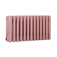 Milano Windsor Horizontal Traditional Column Radiator 4 Column 300mm x 605mm Camellia Pink