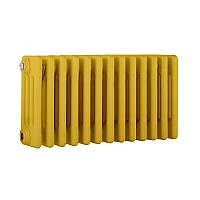 Milano Windsor Horizontal Traditional Column Radiator 4 Column 300mm x 605mm Dandelion Yellow