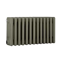 Milano Windsor Horizontal Traditional Column Radiator 4 Column 300mm x 605mm Sage Leaf Green