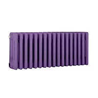 Milano Windsor Horizontal Traditional Column Radiator 4 Column 300mm x 785mm Lush Purple