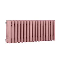 Milano Windsor Horizontal Traditional Column Radiator 4 Column 300mm x 785mm Camellia Pink