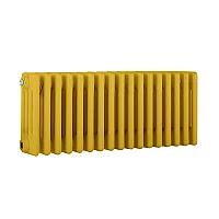 Milano Windsor Horizontal Traditional Column Radiator 4 Column 300mm x 785mm Dandelion Yellow
