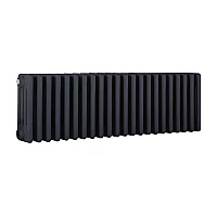 Milano Windsor Horizontal Traditional Column Radiator 4 Column 300mm x 1010mm Regal Blue