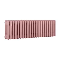 Milano Windsor Horizontal Traditional Column Radiator 4 Column 300mm x 1010mm Camellia Pink