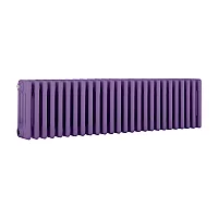 Milano Windsor Horizontal Traditional Column Radiator 4 Column 300mm x 1190mm Lush Purple