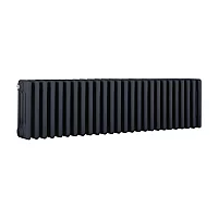 Milano Windsor Horizontal Traditional Column Radiator 4 Column 300mm x 1190mm Regal Blue