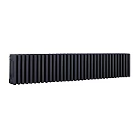 Milano Windsor Horizontal Traditional Column Radiator 4 Column 300mm x 1595mm Regal Blue