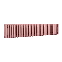 Milano Windsor Horizontal Traditional Column Radiator 4 Column 300mm x 1595mm Camellia Pink