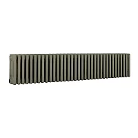 Milano Windsor Horizontal Traditional Column Radiator 4 Column 300mm x 1595mm Sage Leaf Green