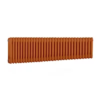 Milano Windsor Horizontal Traditional Column Radiator 3 Column 300mm x 1415mm Sunset Orange