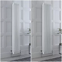 Milano Windsor Vertical Traditional Column Radiator 4 Column White