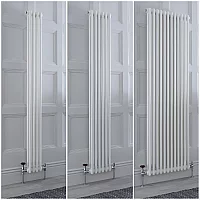 Milano Windsor Vertical Traditional Column Radiator 2 Column White