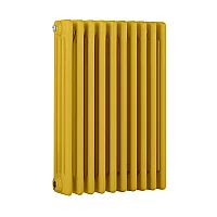 Milano Windsor Horizontal Traditional Column Radiator 4 Column 600mm x 425mm Dandelion Yellow