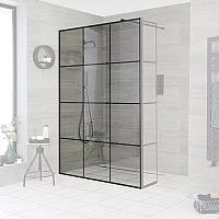 Milano Barq 1950mm Wet Room Screen 800mm