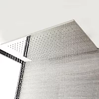 1 Outlet Shower System with 800 x 500mm Large Rectangular Shower Head