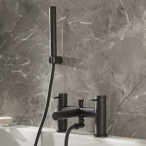 Milano Otto Modern Bath Shower Mixer Tap Choice of Finish